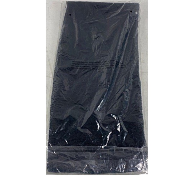 NIP / NWT Michael Kors MK Logo Silver Studded Black Muffler Scarf 536097 - Picture 3 of 11